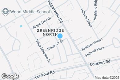 Map image of the property - 6507 Ridge Cir Dr