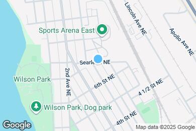 Map image of the property - 630 5th Ave NE