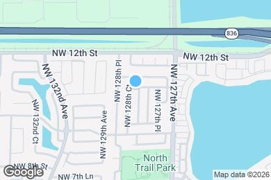 Map image of the property - 1086 NW 128th Ave