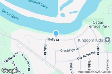 Map image of the property - 321 Belle St