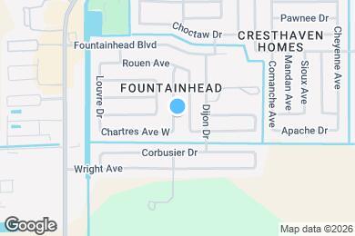 Map image of the property - 525 Sacre Coeur Dr