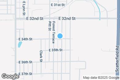 Map image of the property - 3401 Hamilton Pl