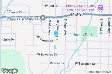 Map image of the property - 310 S Clayton Ave