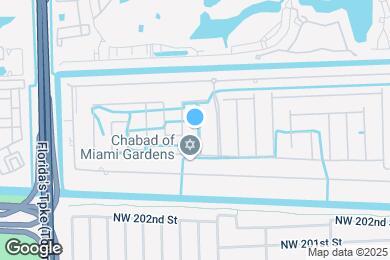 Map image of the property - 20530 NW 12th Ct
