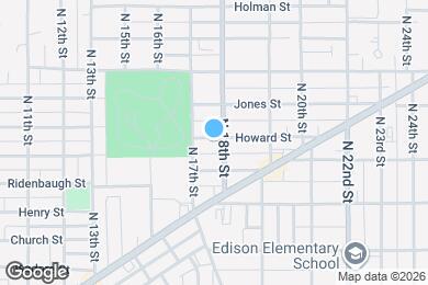 Map image of the property - 1720 Howard St