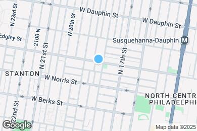 Map image of the property - 1808 W Diamond St