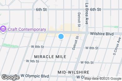 Map image of the property - 731 Cochran Ave