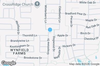Map image of the property - 2453 Graystone Dr