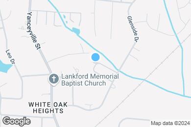 Map image of the property - The Pointe at White Oak