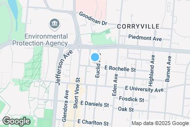 Map image of the property - 26 E Rochelle St