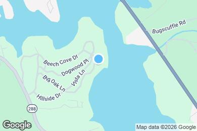Map image of the property - 810 Big Oak Ln