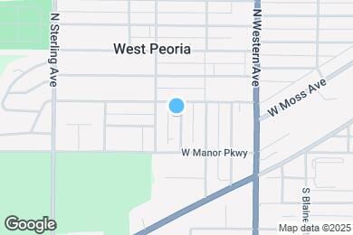 Map image of the property - 129 N Bergan Ave