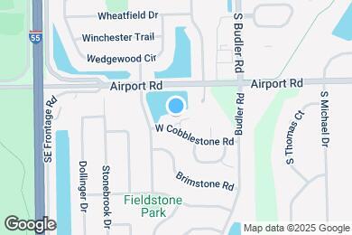 Map image of the property - 1972 W Cobblestone Rd