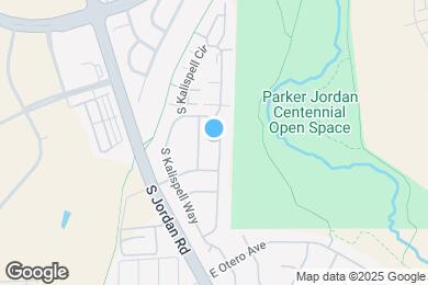 Map image of the property - 7951 S Kittredge Way