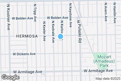 Map image of the property - 2142 N Karlov Ave