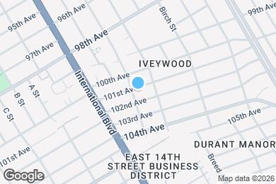 Map image of the property - 1606 101st Ave