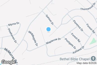 Map image of the property - 3562 Forest Rd