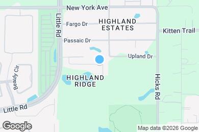 Map image of the property - 9710 Highland Ridge Dr