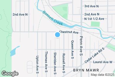 Map image of the property - 21 Sheridan Ave S