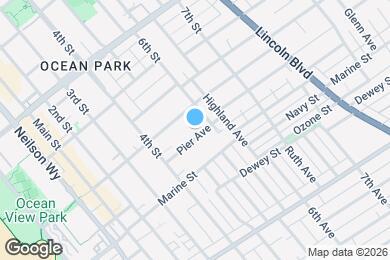 Map image of the property - 515 Pier Ave