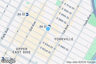 Map image of the property - 301 E 85th St