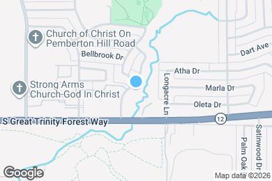 Map image of the property - 146 Creek Cove Dr