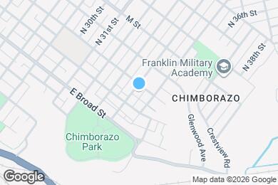 Map image of the property - 421 Chimborazo Blvd