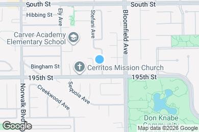 Map image of the property - 19423 Stefani Ave