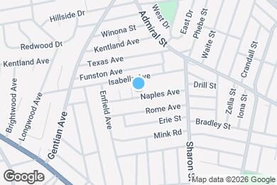 Map image of the property - 75 Naples Ave