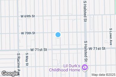Map image of the property - 7014 S Sangamon St
