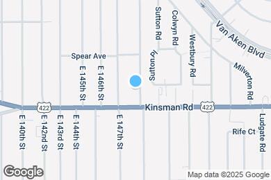 Map image of the property - 3464 E 149th St
