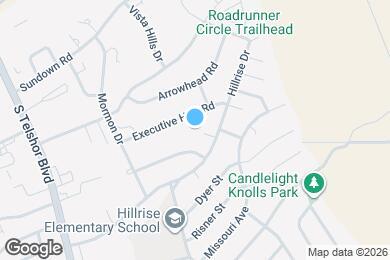 Map image of the property - 3165 Posada Ct
