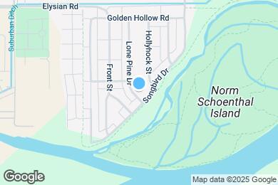 Map image of the property - 1831 Lone Pine Dr