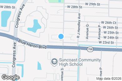 Map image of the property - 2301 Avenue S