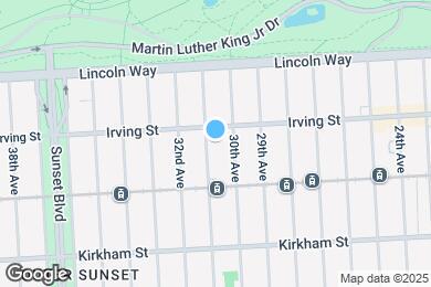 Map image of the property - 1322 31st Ave