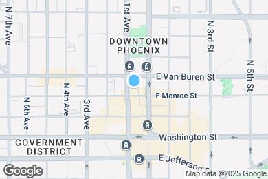 Map image of the property - 44 W Monroe St