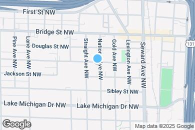 Map image of the property - 257 National Ave NW