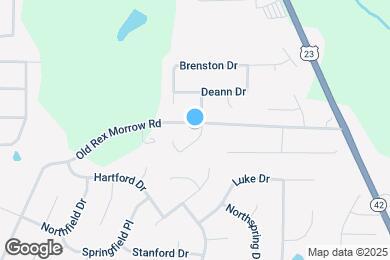 Map image of the property - 2603 Old Rex Morrow Rd