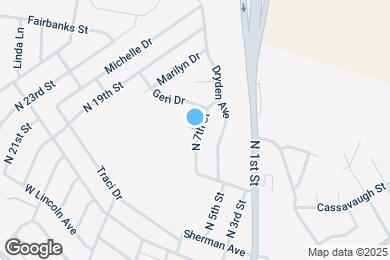 Map image of the property - 913 N 7th St