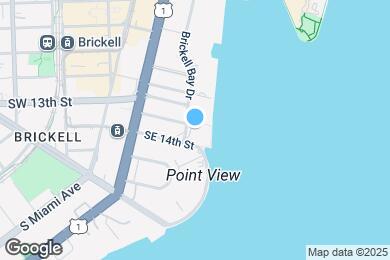 Map image of the property - 1331 Brickell Bay Dr