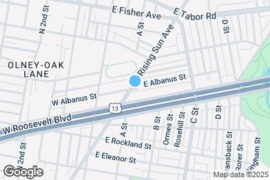 Map image of the property - 200 E Albanus St