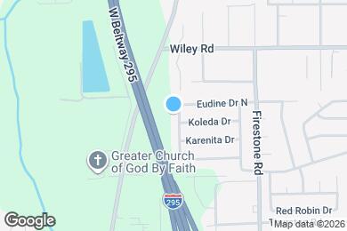 Map image of the property - 2220 Eudine Dr W