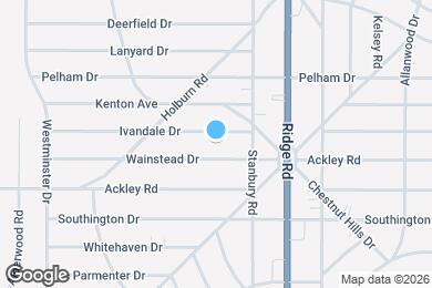 Map image of the property - 7615 Ivandale Dr