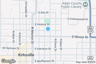 Map image of the property - 410 E Buchanan St