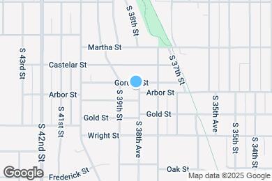 Map image of the property - 2462 S 38th Ave