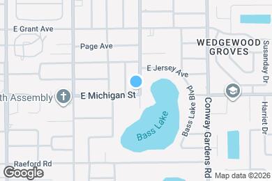 Map image of the property - 2616 S Crystal Lake Dr