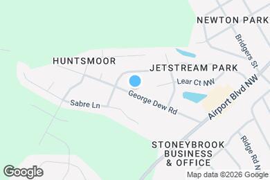 Map image of the property - 3556 Jetstream Dr NW