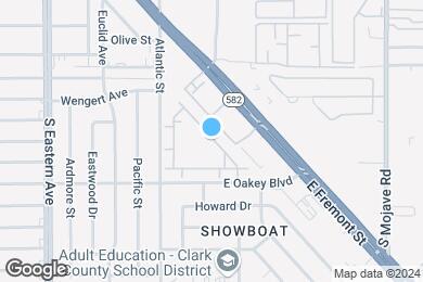 Map image of the property - Showboat Park Apartments