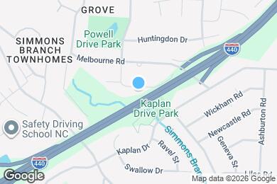 Map image of the property - 1012 Powell Dr