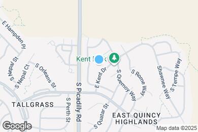 Map image of the property - 21731 E Kent Dr